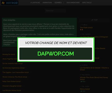 nouveau nom de votrob.